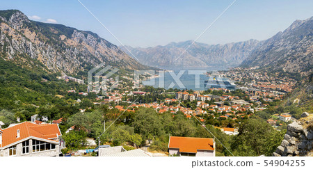 View of Kotor Bay and the city of Kotor View of Kotor Bay and the city of Kotor 54904255