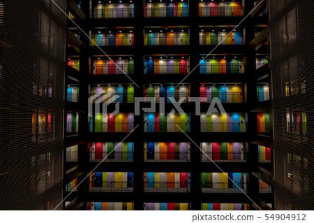 the SOHO Tokyo rental office Odaiba stock Photos-photolibrary 54904912