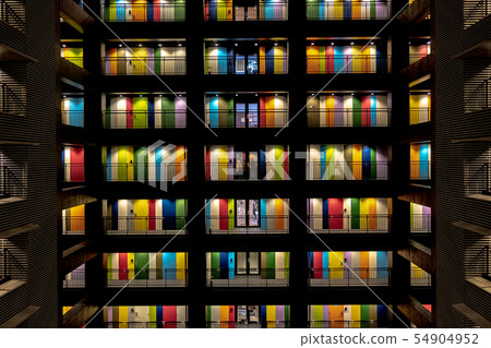 the SOHO Tokyo rental office Odaiba stock Photos-photolibrary 54904952