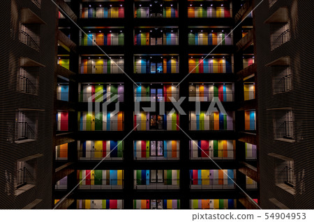 the SOHO Tokyo rental office Odaiba stock Photos-photolibrary 54904953