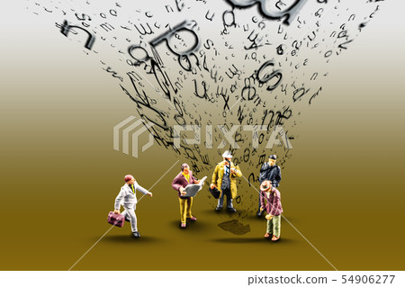 people are flooded with huge amount of information 54906277