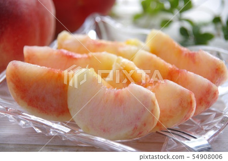 Cut peach peach glass dish Cut peach peach glass dish 54908006