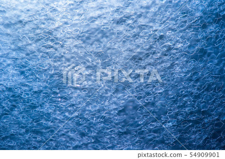 Bubble abstract blue water gel texture. Bubble abstract blue water gel texture. 54909901