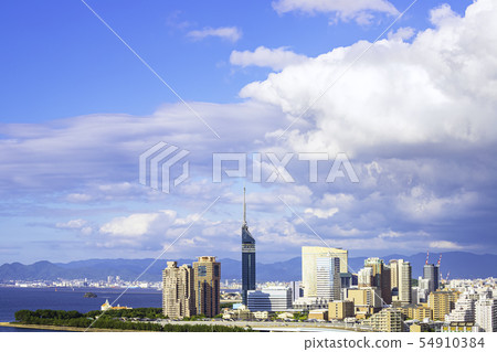福岡美好的都市風景 54910384