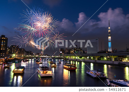 Sumidagawa煙花節 54911671