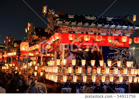 Japan's Three Great Mountains Mt. Chichibu Night Festival 54911756