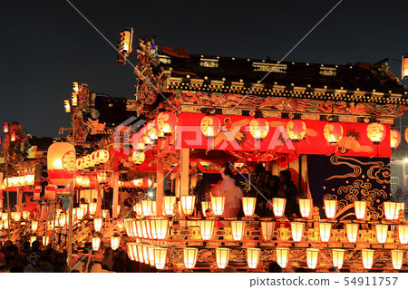 Japan's Three Great Mountains Mt. Chichibu Night Festival 54911757