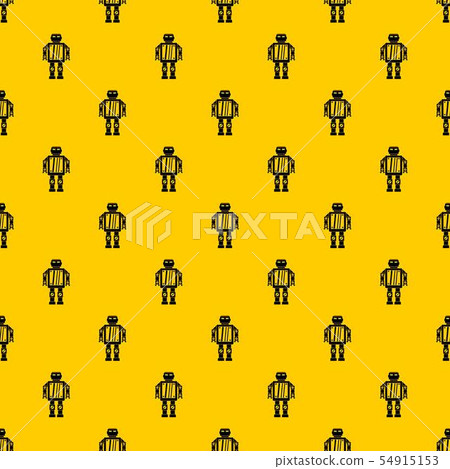 Abstract robot pattern vector Abstract robot pattern vector 54915153