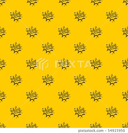 WOW, explosion effect pattern vector WOW, explosion effect pattern vector 54915950