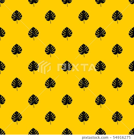 Leaf of monstera pattern vector Leaf of monstera pattern vector 54916275