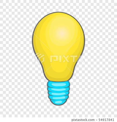 Light bulb icon, cartoon style Light bulb icon, cartoon style 54917841