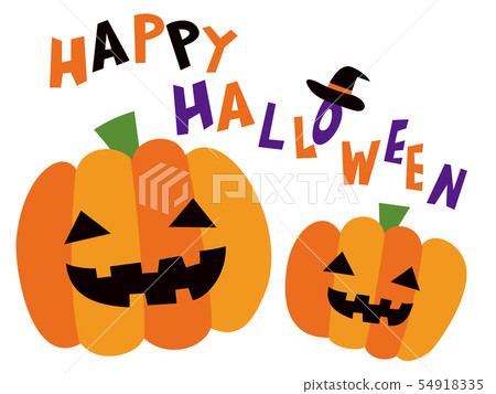 Halloween pumpkin illustration 54918335