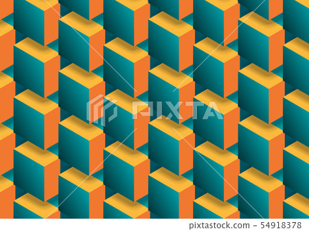 Abstract technology background with colorful 3d 54918378
