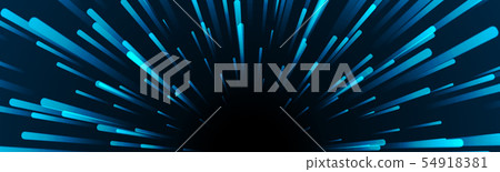 Dark blue neon space starburst abstract background Dark blue neon space starburst abstract background 54918381