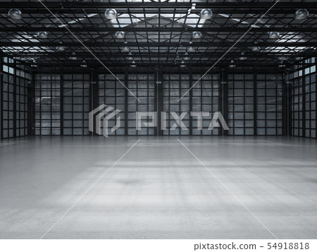 empty factory interior empty factory interior 54918818