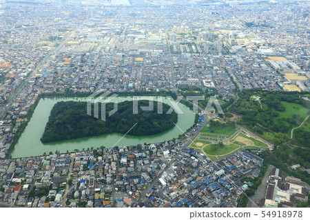 Hochu Emperor Mausoleum Ancient Aerial 54918978
