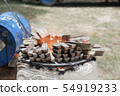 Charcoal furnace make for gold Buddha statue 54919233