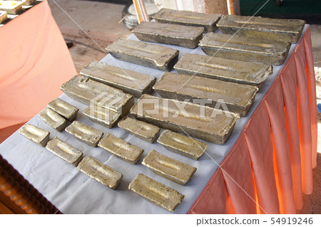 gold in thai temple make for Buddha statue gold in thai temple make for Buddha statue 54919246