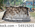 Charcoal furnace make for gold Buddha statue 54919265
