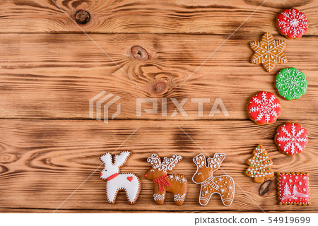 Christmas homemade gingerbread cookies Christmas homemade gingerbread cookies 54919699