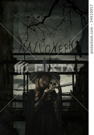 Halloween mystery concept Halloween mystery concept 54919957