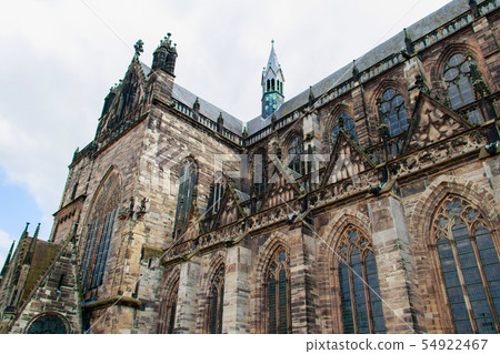 facade of Magdeburg Cathedral facade of Magdeburg Cathedral 54922467