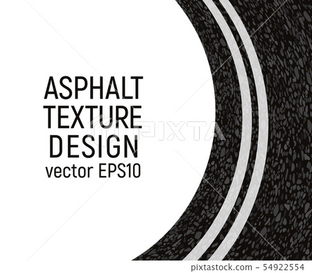 Asphalt card template. Asphalt card template. 54922554