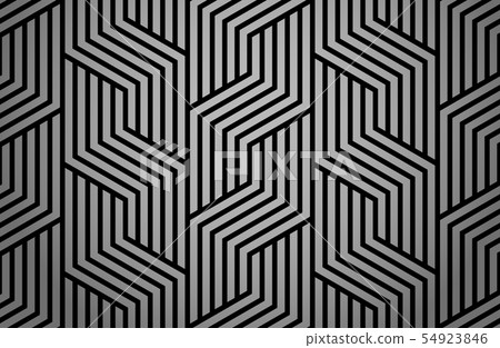 Abstract geometric pattern with stripes, lines. 54923846