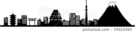 Japan silhouette (transmission specification) 54924480