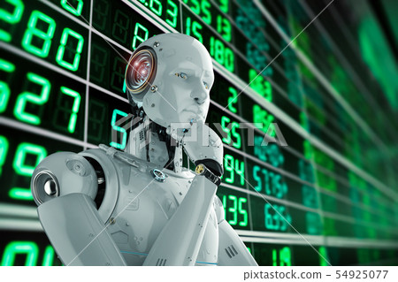 robot analyze stock robot analyze stock 54925077