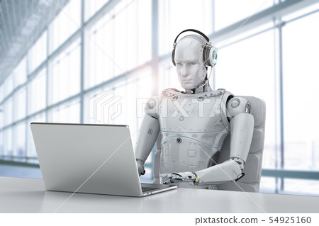 robot call center robot call center 54925160