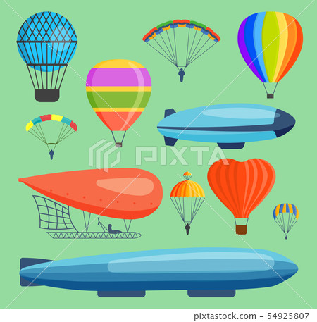 Aerostats air balloon transport sky hot fly adventure journey and old style balloon air travel Aerostats air balloon transport sky hot fly adventure journey and old style balloon air travel 54925807