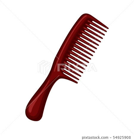 Cartoon brown comb Cartoon brown comb 54925908