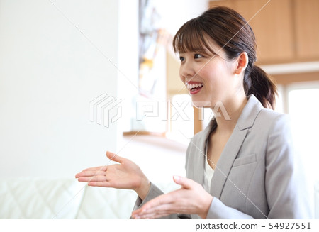 家訪的銷售形象 54927551