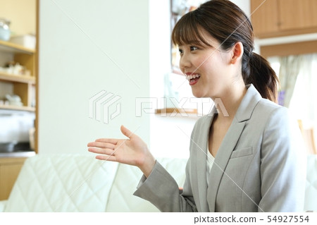 家訪的銷售形象 家訪的銷售形象 54927554