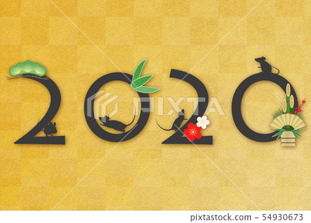 New Year's card 2020 New Year's card 2020 54930673