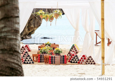 Seating comfort for the tourists on the tropical Seating comfort for the tourists on the tropical 54931291