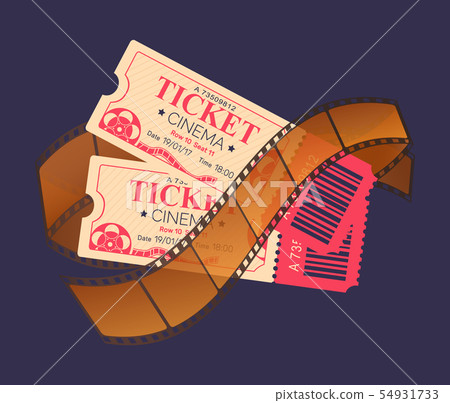 Cinema Tickets Admission Entrance and Frame Vector Cinema Tickets Admission Entrance and Frame Vector 54931733