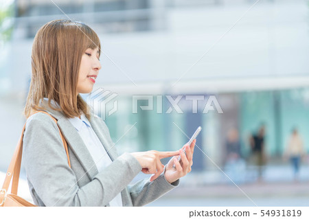室外女商人少婦 室外女商人少婦 54931819