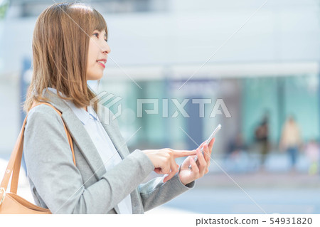 室外女商人少婦 室外女商人少婦 54931820