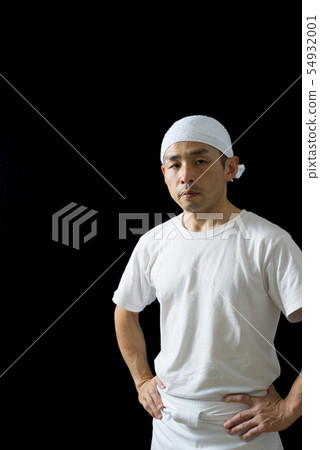 Ramen craftsman portrait Ramen craftsman portrait 54932001