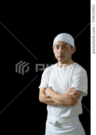 Ramen craftsman portrait Ramen craftsman portrait 54932002