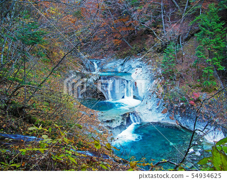 Nishizawa Valley Nanatsutama Five Stairs Falls Nishizawa Valley Nanatsutama Five Stairs Falls 54934625