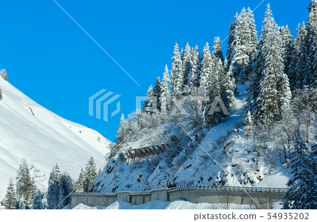 Winter mountain (Austria, Tyrol) 54935202