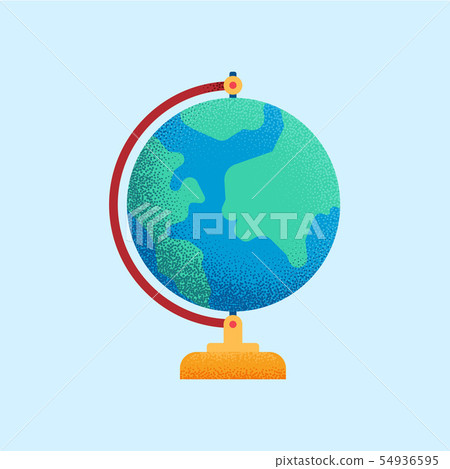 Vector globe of planet Earth. Vector globe of planet Earth. 54936595