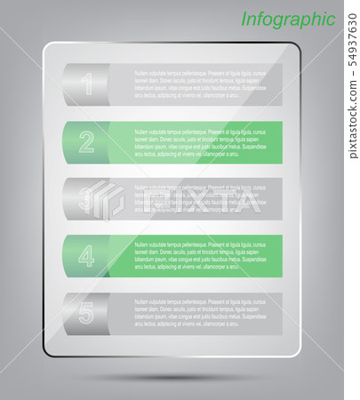 Info-graphic design template. Info-graphic design template. 54937630