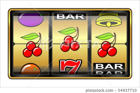 Gambling illustration Casino slot machine, jackpot Gambling illustration Casino slot machine, jackpot 54937710