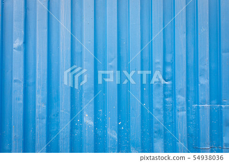 Blue shipping container wall texture Blue shipping container wall texture 54938036