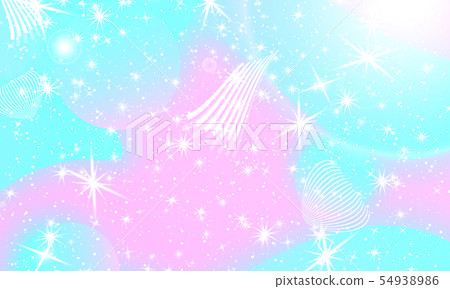 Fairy background. Unicorn pattern. Fairy background. Unicorn pattern. 54938986