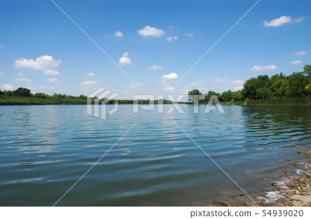 Panorama of a lake Krivaja in Vojvodina-Serbia Panorama of a lake Krivaja in Vojvodina-Serbia 54939020